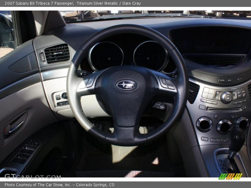Titanium Silver Metallic / Slate Gray 2007 Subaru B9 Tribeca 7 Passenger