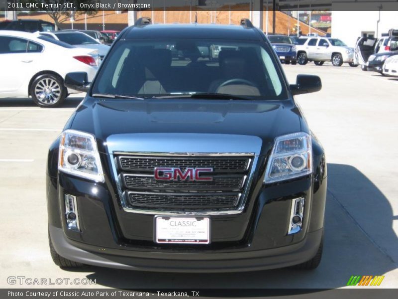 Onyx Black / Brownstone 2011 GMC Terrain SLT