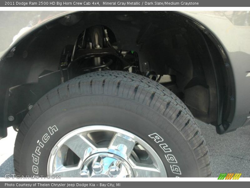 Mineral Gray Metallic / Dark Slate/Medium Graystone 2011 Dodge Ram 2500 HD Big Horn Crew Cab 4x4
