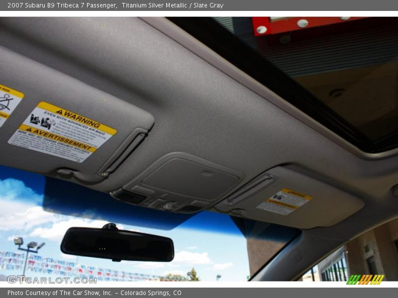 Titanium Silver Metallic / Slate Gray 2007 Subaru B9 Tribeca 7 Passenger