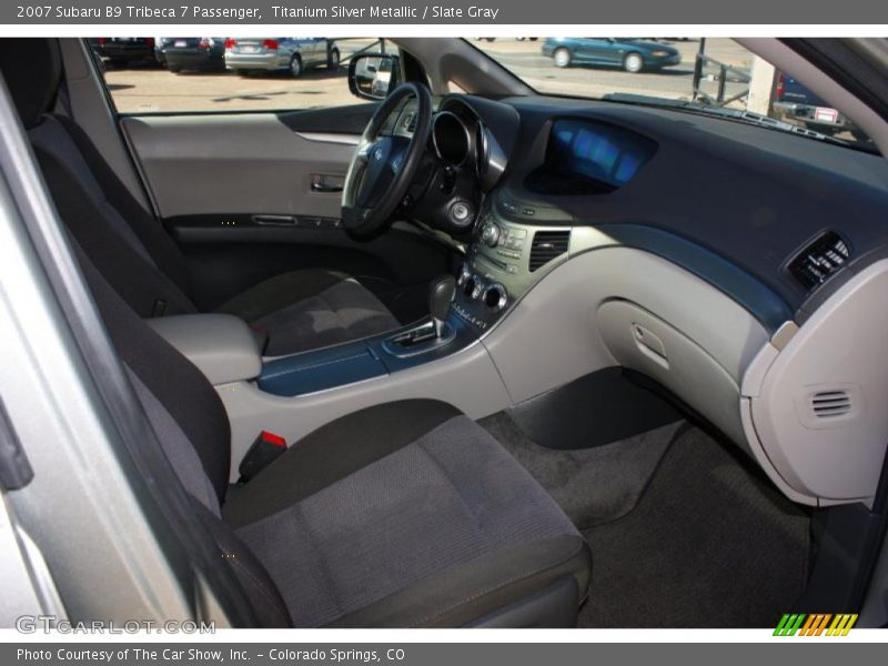 Titanium Silver Metallic / Slate Gray 2007 Subaru B9 Tribeca 7 Passenger