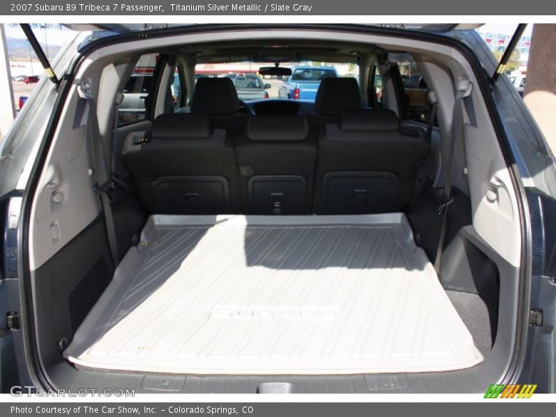 Titanium Silver Metallic / Slate Gray 2007 Subaru B9 Tribeca 7 Passenger