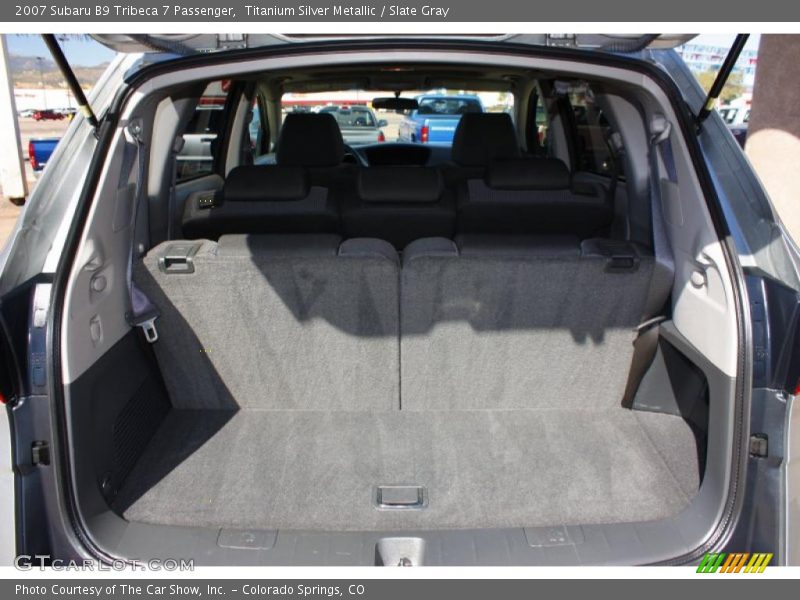 Titanium Silver Metallic / Slate Gray 2007 Subaru B9 Tribeca 7 Passenger