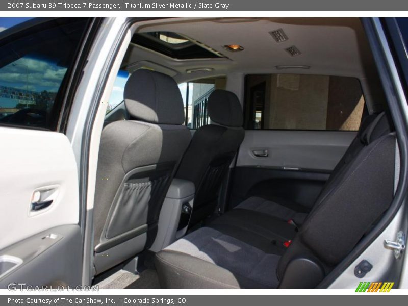 Titanium Silver Metallic / Slate Gray 2007 Subaru B9 Tribeca 7 Passenger