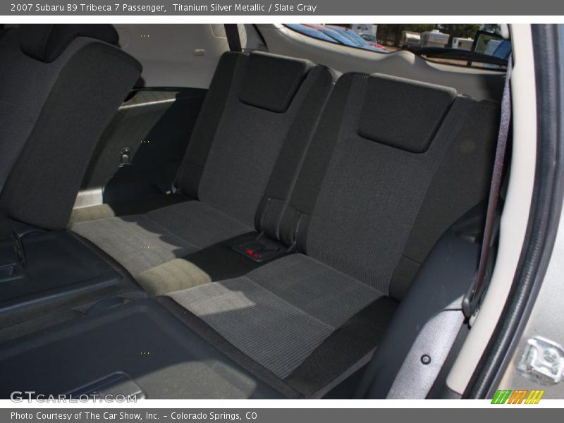 Titanium Silver Metallic / Slate Gray 2007 Subaru B9 Tribeca 7 Passenger