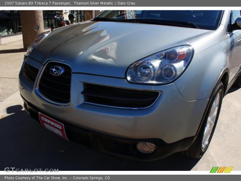 Titanium Silver Metallic / Slate Gray 2007 Subaru B9 Tribeca 7 Passenger