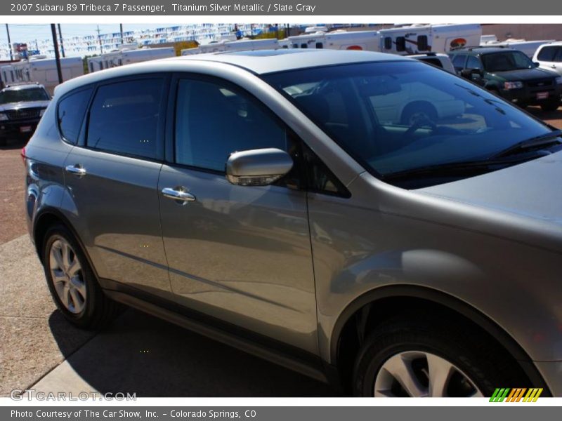 Titanium Silver Metallic / Slate Gray 2007 Subaru B9 Tribeca 7 Passenger