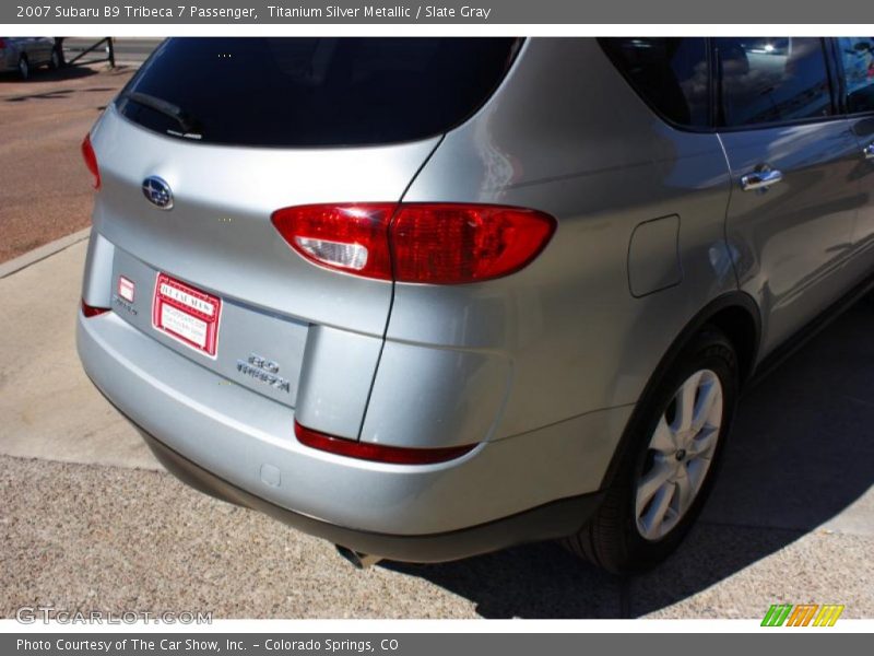 Titanium Silver Metallic / Slate Gray 2007 Subaru B9 Tribeca 7 Passenger