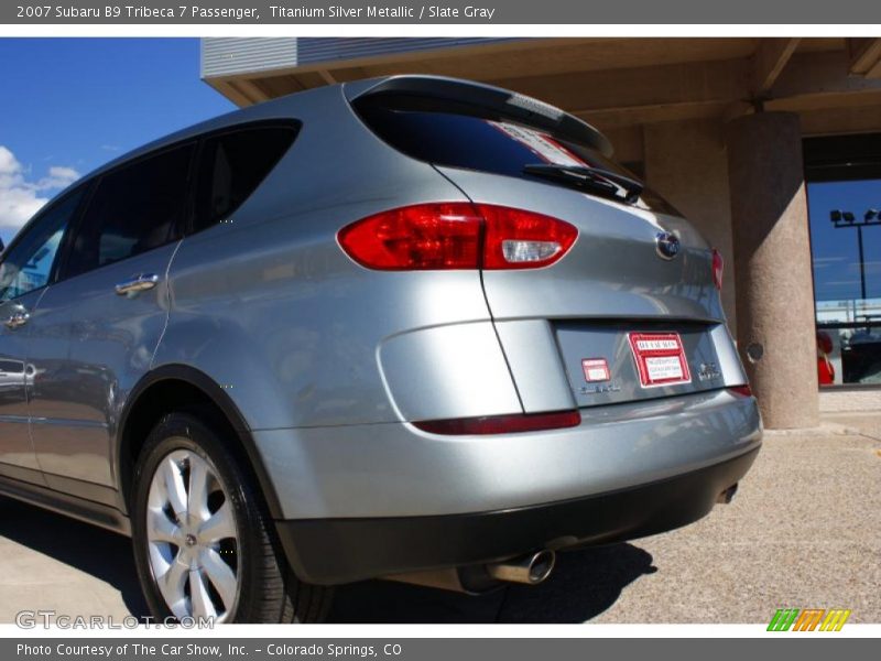 Titanium Silver Metallic / Slate Gray 2007 Subaru B9 Tribeca 7 Passenger