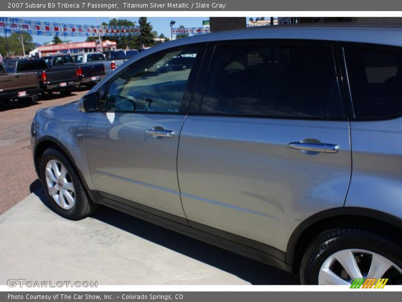 Titanium Silver Metallic / Slate Gray 2007 Subaru B9 Tribeca 7 Passenger