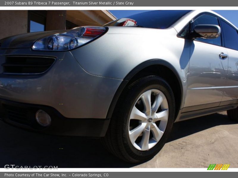 Titanium Silver Metallic / Slate Gray 2007 Subaru B9 Tribeca 7 Passenger