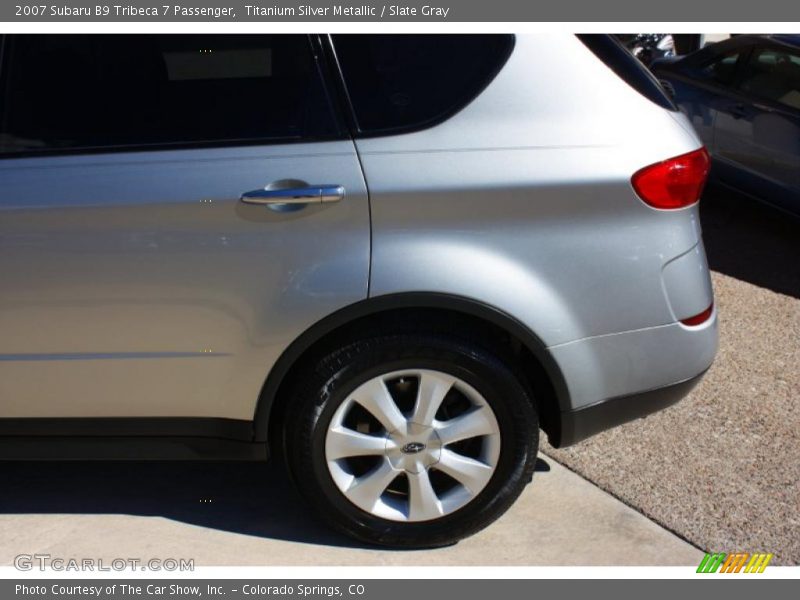Titanium Silver Metallic / Slate Gray 2007 Subaru B9 Tribeca 7 Passenger
