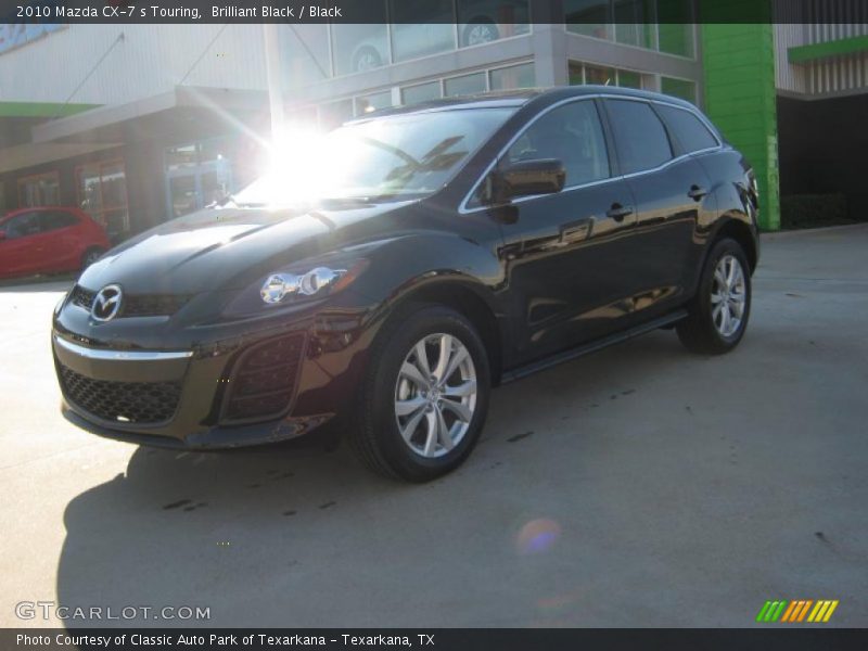 Brilliant Black / Black 2010 Mazda CX-7 s Touring