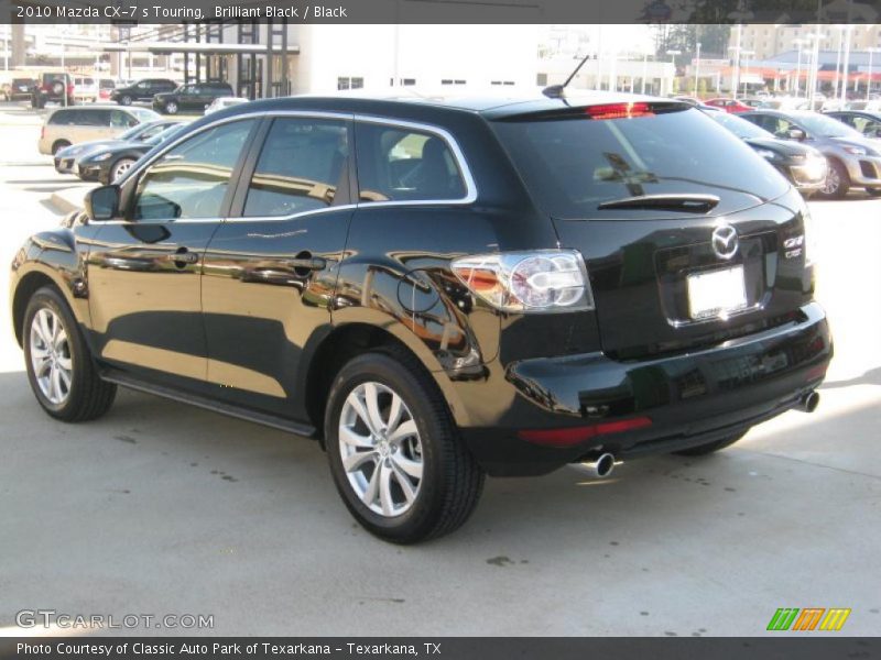 Brilliant Black / Black 2010 Mazda CX-7 s Touring