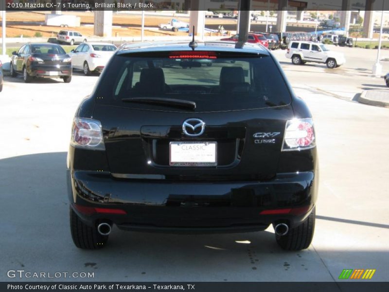 Brilliant Black / Black 2010 Mazda CX-7 s Touring