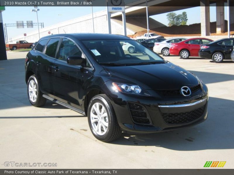 Brilliant Black / Black 2010 Mazda CX-7 s Touring