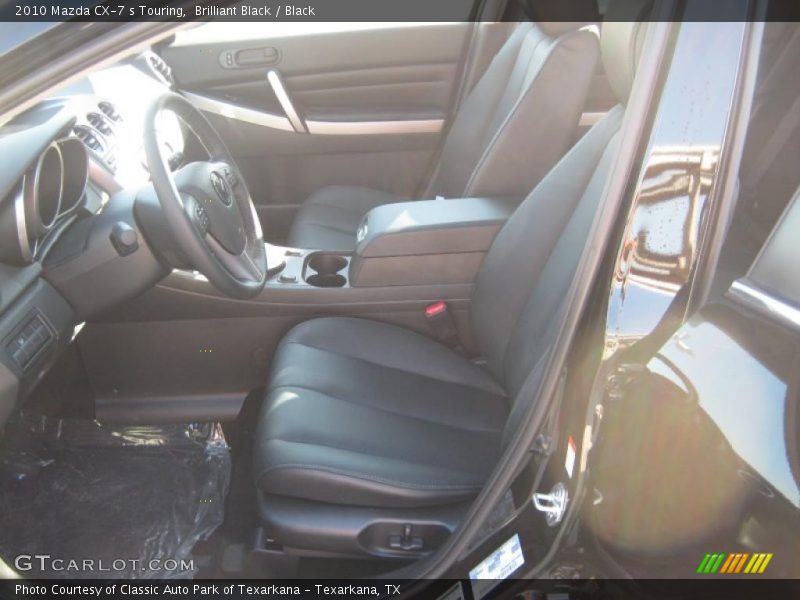 Brilliant Black / Black 2010 Mazda CX-7 s Touring