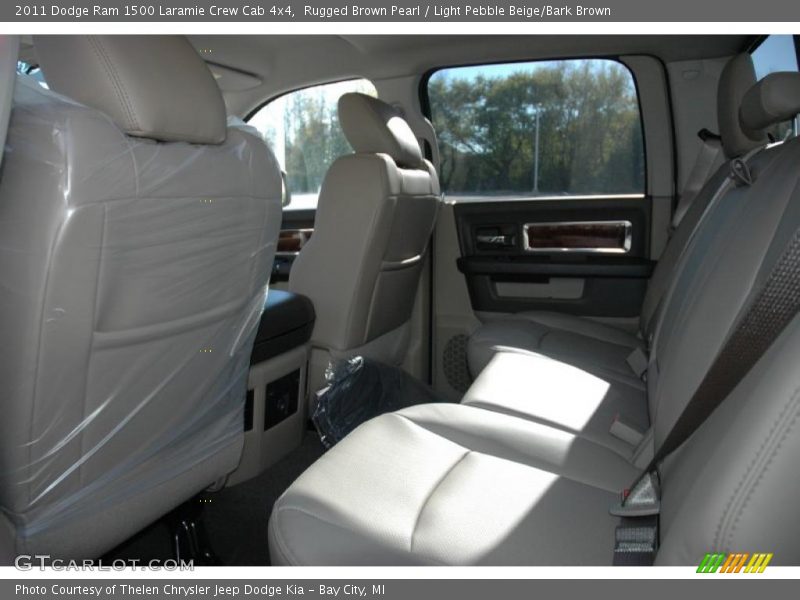 Rugged Brown Pearl / Light Pebble Beige/Bark Brown 2011 Dodge Ram 1500 Laramie Crew Cab 4x4