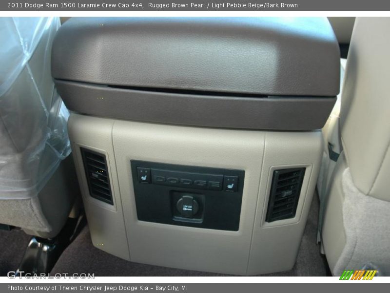 Rugged Brown Pearl / Light Pebble Beige/Bark Brown 2011 Dodge Ram 1500 Laramie Crew Cab 4x4