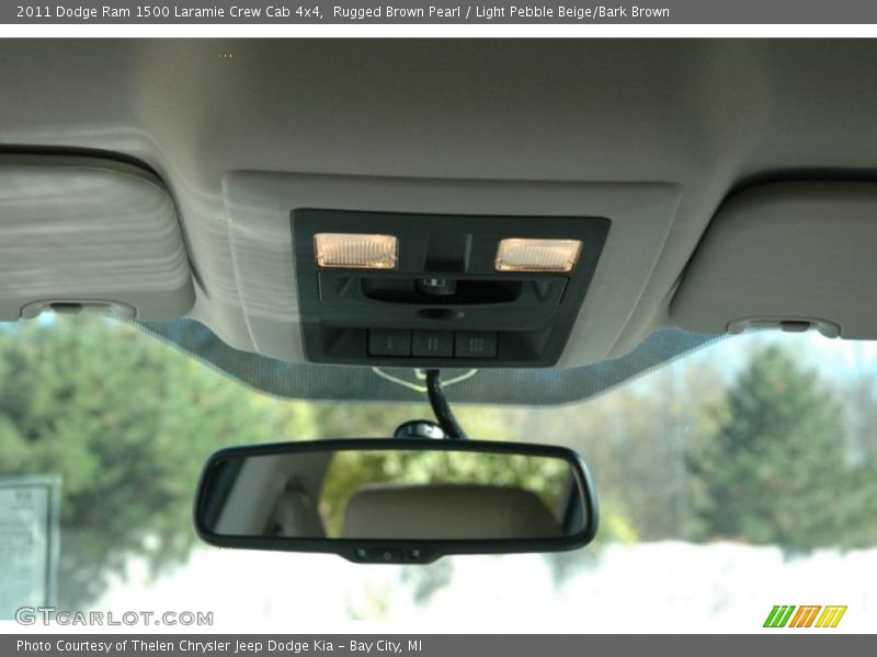 Rugged Brown Pearl / Light Pebble Beige/Bark Brown 2011 Dodge Ram 1500 Laramie Crew Cab 4x4