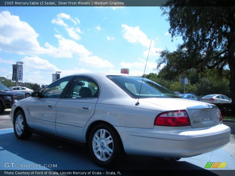 Silver Frost Metallic / Medium Graphite 2005 Mercury Sable LS Sedan