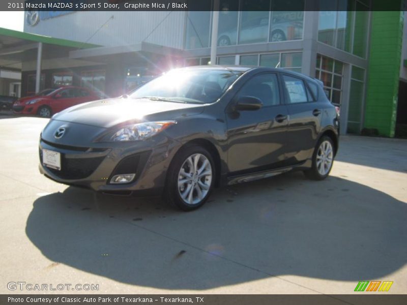 Graphite Mica / Black 2011 Mazda MAZDA3 s Sport 5 Door