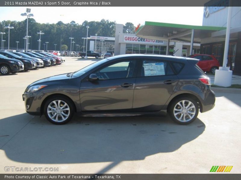 Graphite Mica / Black 2011 Mazda MAZDA3 s Sport 5 Door