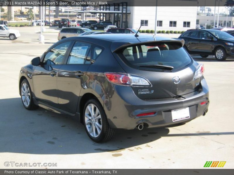 Graphite Mica / Black 2011 Mazda MAZDA3 s Sport 5 Door