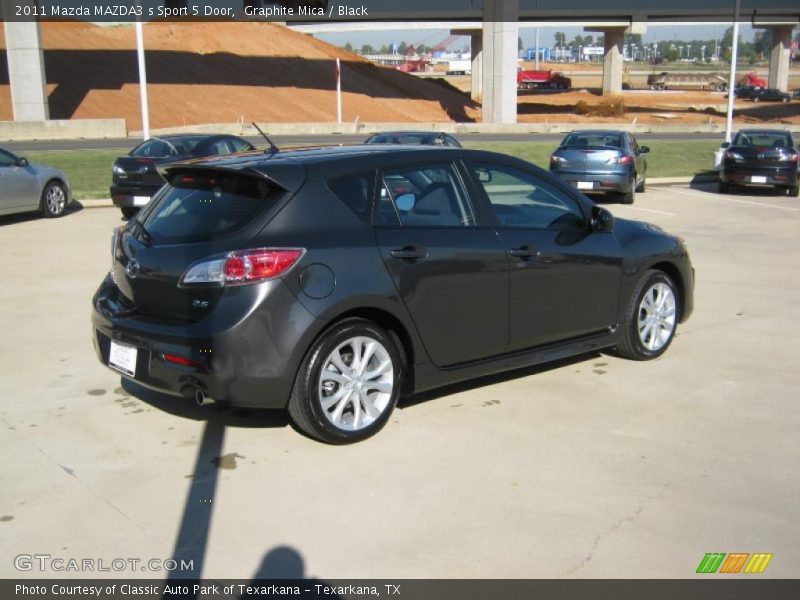 Graphite Mica / Black 2011 Mazda MAZDA3 s Sport 5 Door