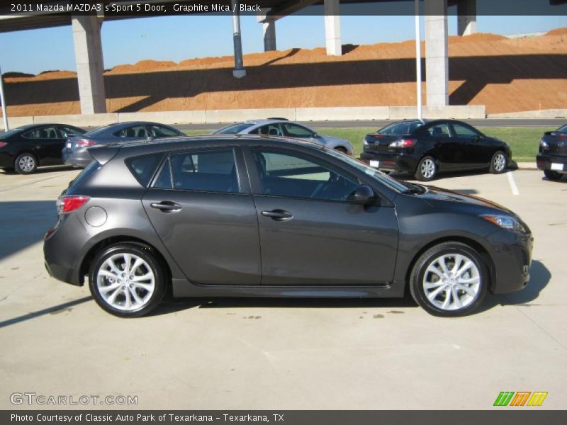 Graphite Mica / Black 2011 Mazda MAZDA3 s Sport 5 Door
