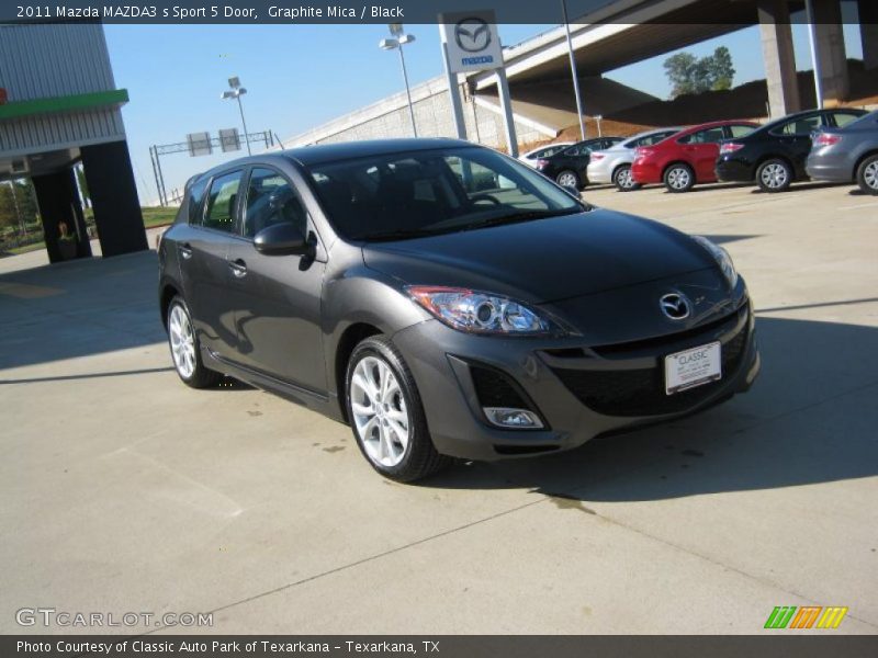Graphite Mica / Black 2011 Mazda MAZDA3 s Sport 5 Door