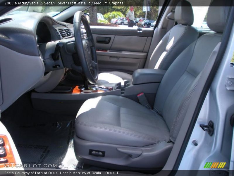 Silver Frost Metallic / Medium Graphite 2005 Mercury Sable LS Sedan