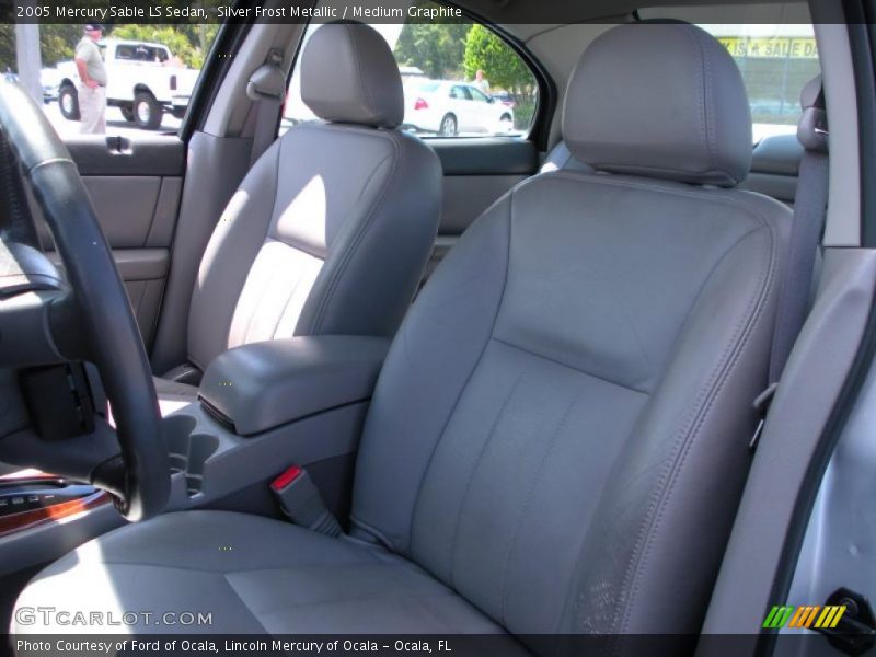 Silver Frost Metallic / Medium Graphite 2005 Mercury Sable LS Sedan
