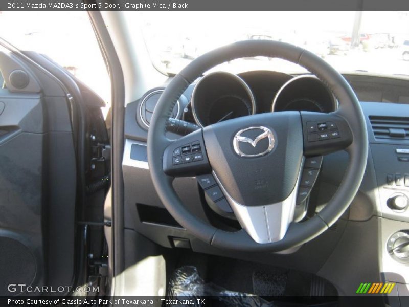 Graphite Mica / Black 2011 Mazda MAZDA3 s Sport 5 Door