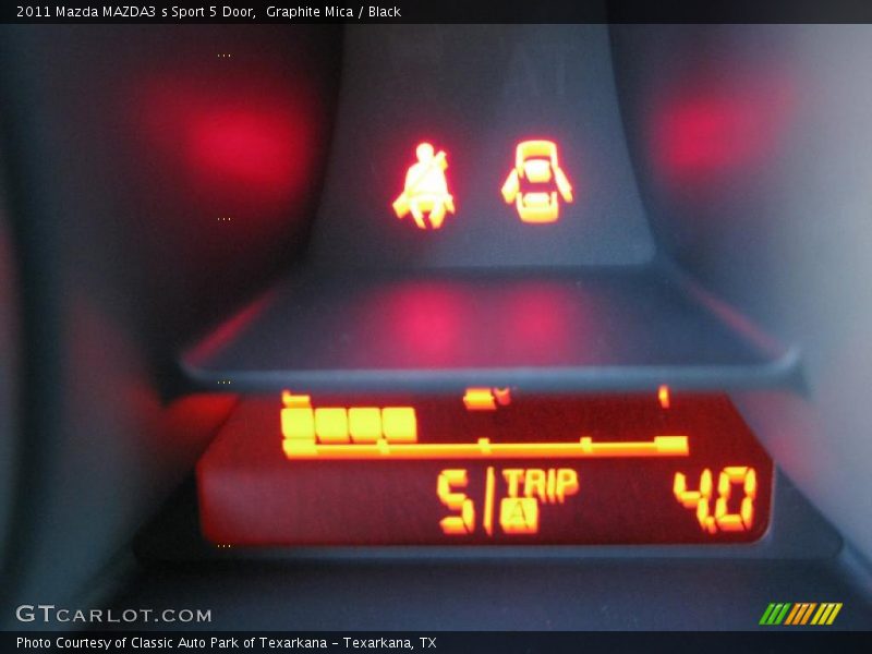 Graphite Mica / Black 2011 Mazda MAZDA3 s Sport 5 Door