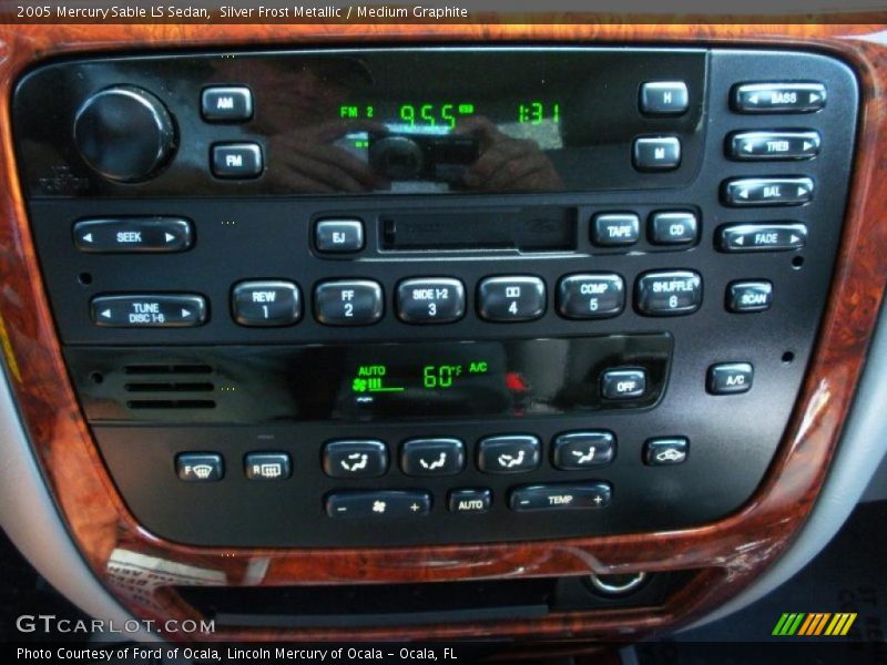 Silver Frost Metallic / Medium Graphite 2005 Mercury Sable LS Sedan