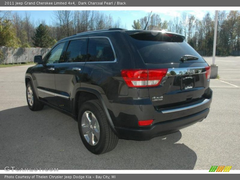 Dark Charcoal Pearl / Black 2011 Jeep Grand Cherokee Limited 4x4