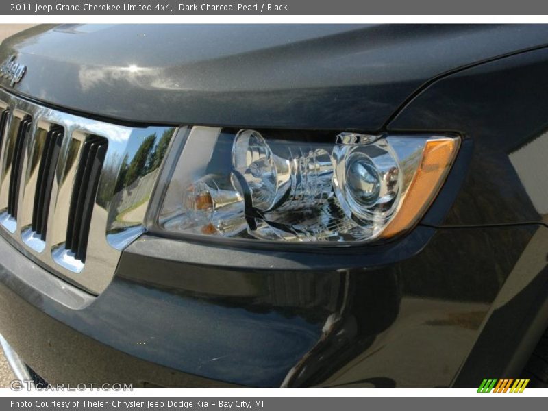 Dark Charcoal Pearl / Black 2011 Jeep Grand Cherokee Limited 4x4