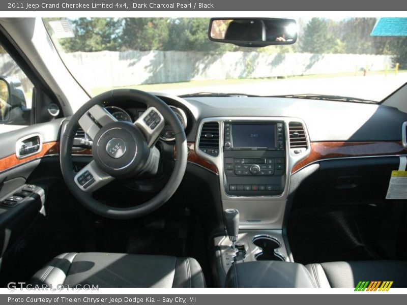 Dark Charcoal Pearl / Black 2011 Jeep Grand Cherokee Limited 4x4