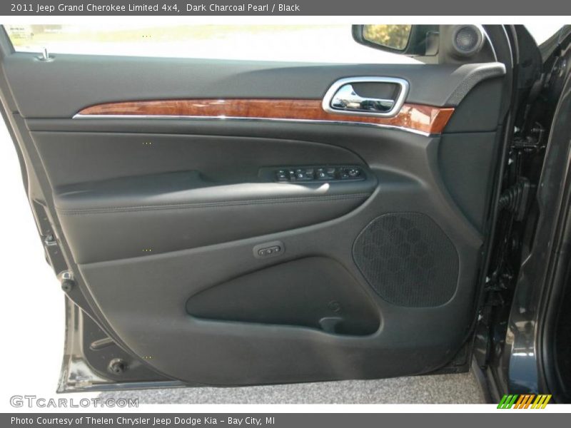 Dark Charcoal Pearl / Black 2011 Jeep Grand Cherokee Limited 4x4