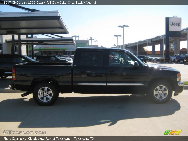 Onyx Black / Neutral 2007 GMC Sierra 1500 Classic SLE Crew Cab