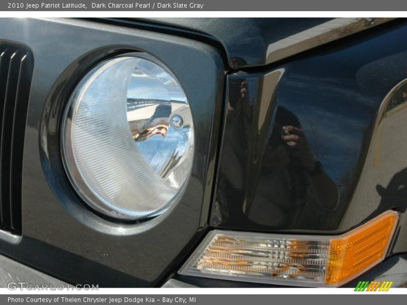Dark Charcoal Pearl / Dark Slate Gray 2010 Jeep Patriot Latitude