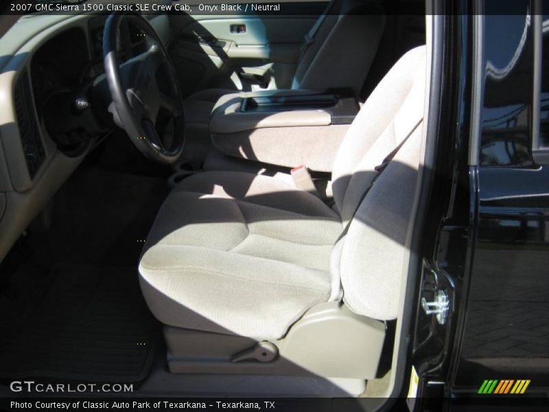 Onyx Black / Neutral 2007 GMC Sierra 1500 Classic SLE Crew Cab