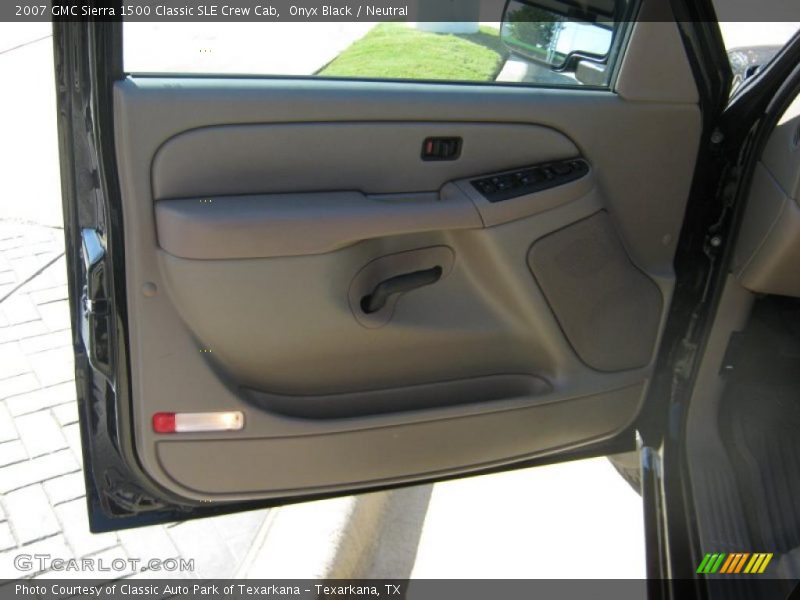 Onyx Black / Neutral 2007 GMC Sierra 1500 Classic SLE Crew Cab