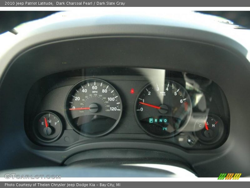 Dark Charcoal Pearl / Dark Slate Gray 2010 Jeep Patriot Latitude
