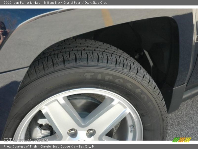 Brilliant Black Crystal Pearl / Dark Slate Gray 2010 Jeep Patriot Limited