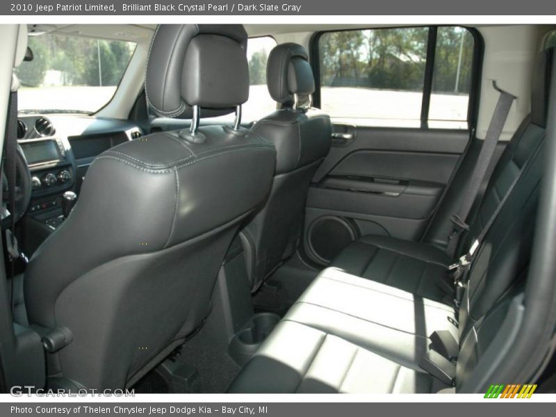 Brilliant Black Crystal Pearl / Dark Slate Gray 2010 Jeep Patriot Limited