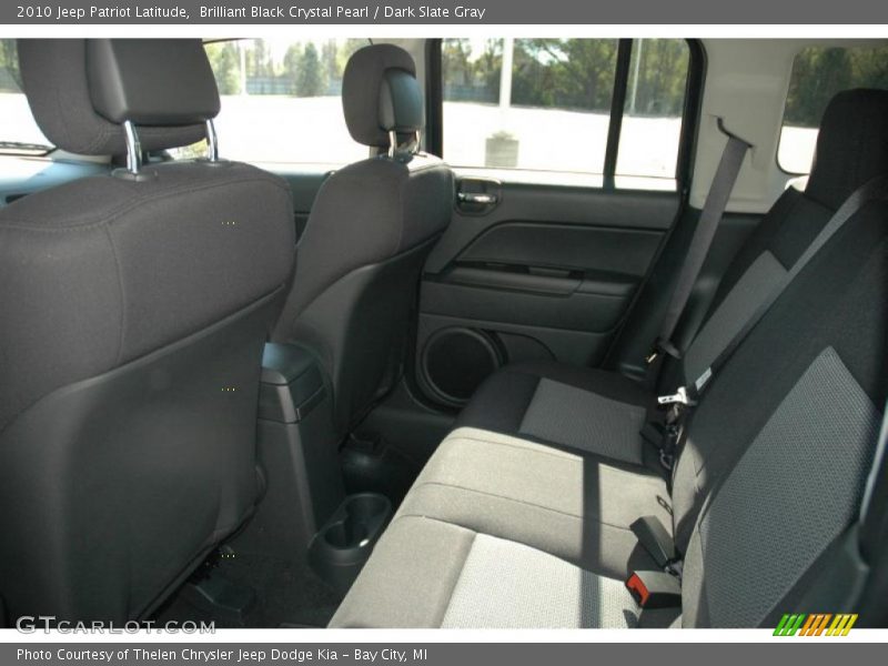 Brilliant Black Crystal Pearl / Dark Slate Gray 2010 Jeep Patriot Latitude