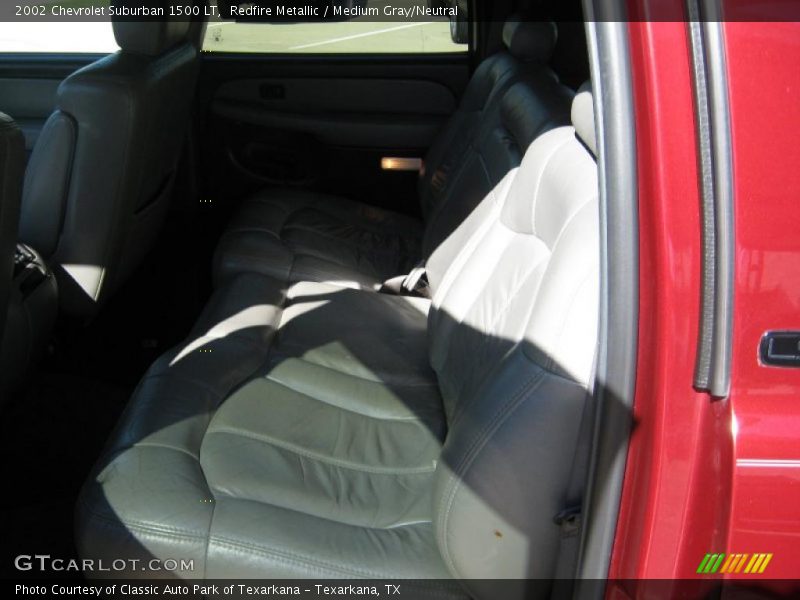 Redfire Metallic / Medium Gray/Neutral 2002 Chevrolet Suburban 1500 LT