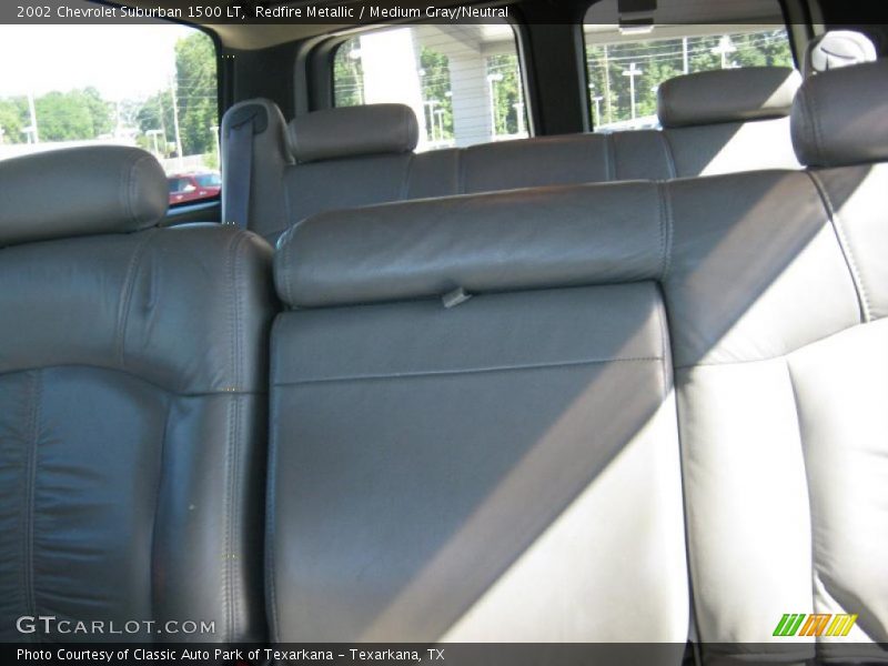 Redfire Metallic / Medium Gray/Neutral 2002 Chevrolet Suburban 1500 LT